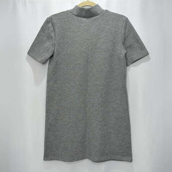 Zara Gray Short Sleeve Sweater Dress - Picture 5 of 10